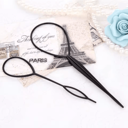 ponytail styling loop set for easy topsy tail hair designs