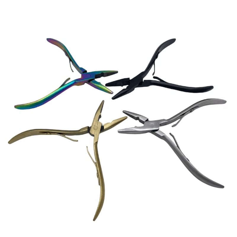 Hair Extension Clamp Plier For Microlink And Keratin Removal 0