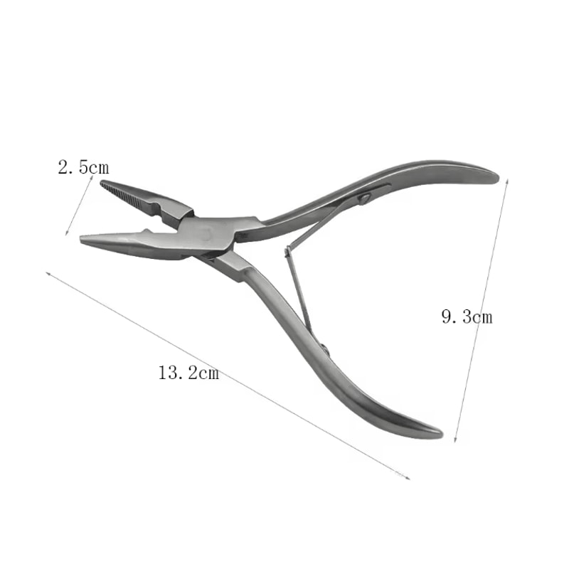 Hair Extension Clamp Plier For Microlink And Keratin Removal 2