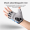Half Finger Cycling Gloves For Breathable Shock Absorption 4