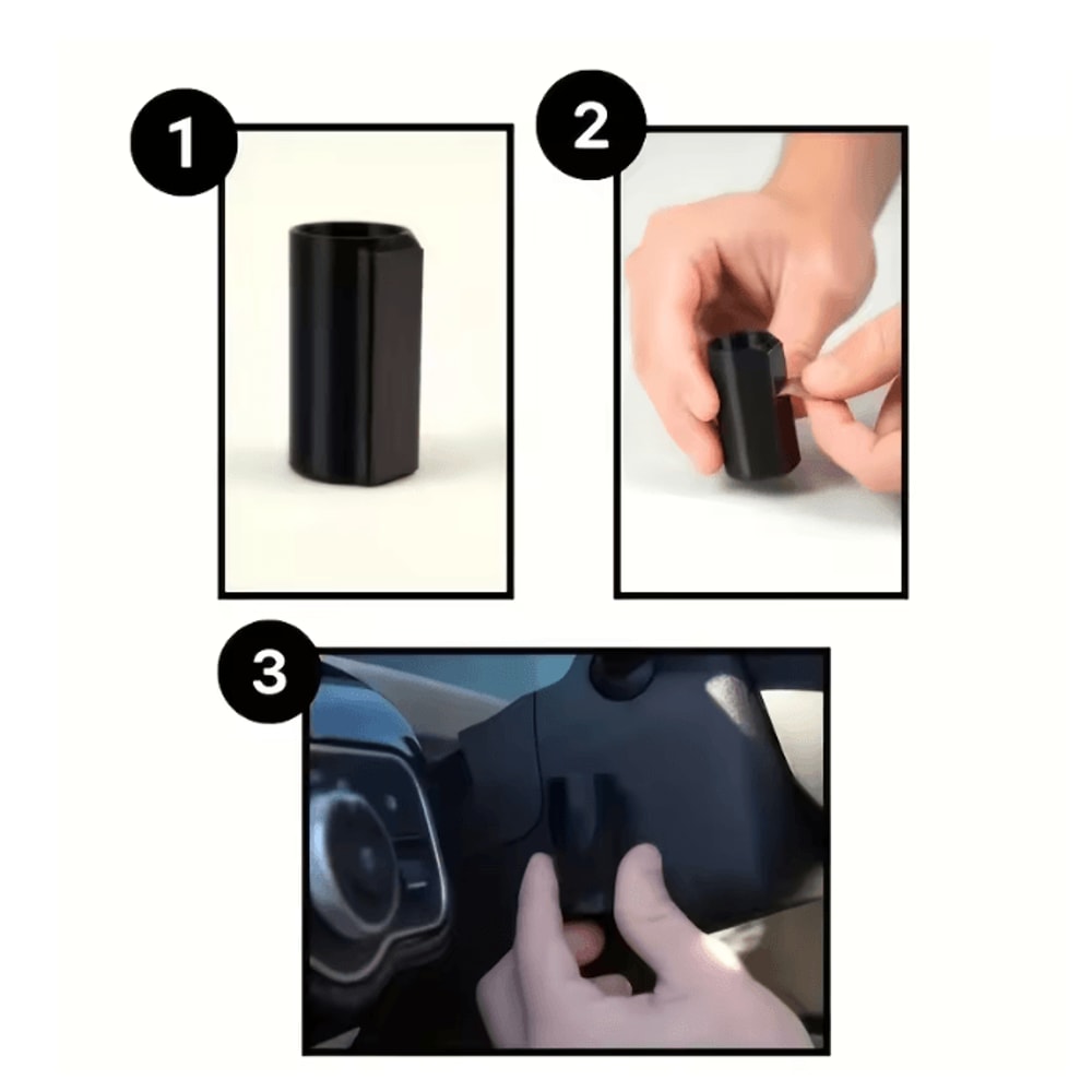 Silicone Car Lipstick Holder And Small Item Organizer 4