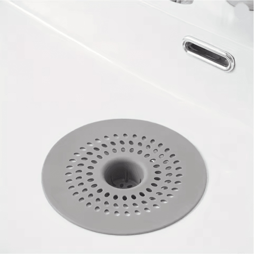 Silicone Drain Strainer Hair Catcher For Bathroom And Kitchen 0