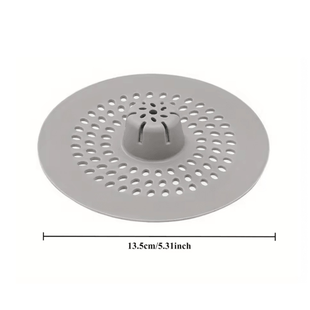 Silicone Drain Strainer Hair Catcher For Bathroom And Kitchen 4