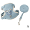 Small Pet Vest Harness And Leash Set For Dogs Cats And Bunnies 4