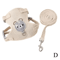Small Pet Vest Harness And Leash Set For Dogs Cats And Bunnies 7