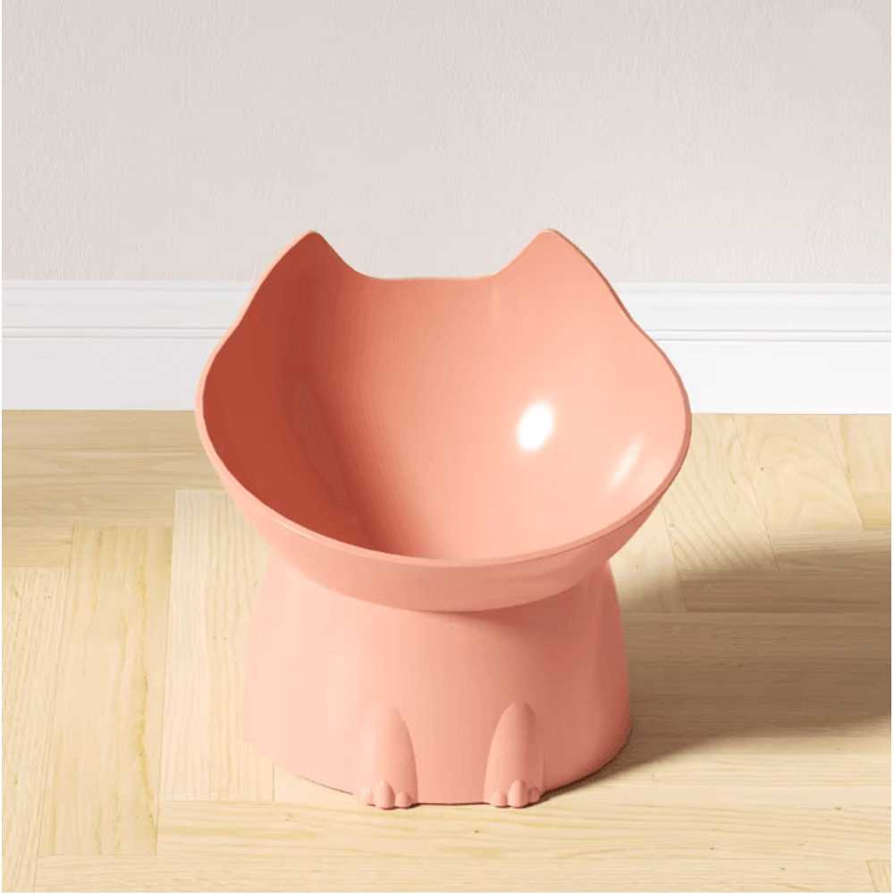 Elevated Cat Bowl With Tilted Anti Tip Design 8