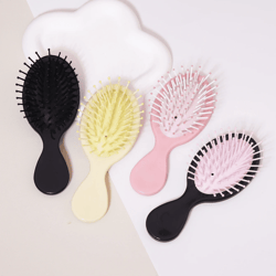 mini air cushion hair brush for portable anti static styling