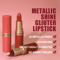 Pearl Pink Glitter Velvet Lipstick 1