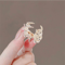Mini Rhinestone Flower Hair Claw For Elegant Styling 1