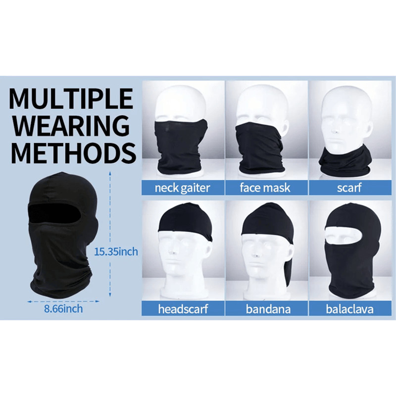 Full Face Ski Mask Balaclava For Cold Weather Protection 1