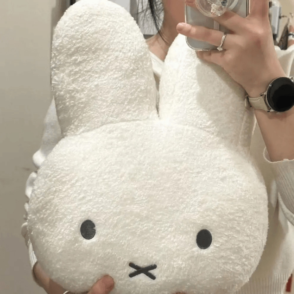 Cute Plush Bunny Pillow For Kids And Home Decor 1