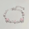 Crystal Cherry Blossom Bracelet For Women And Girls 3
