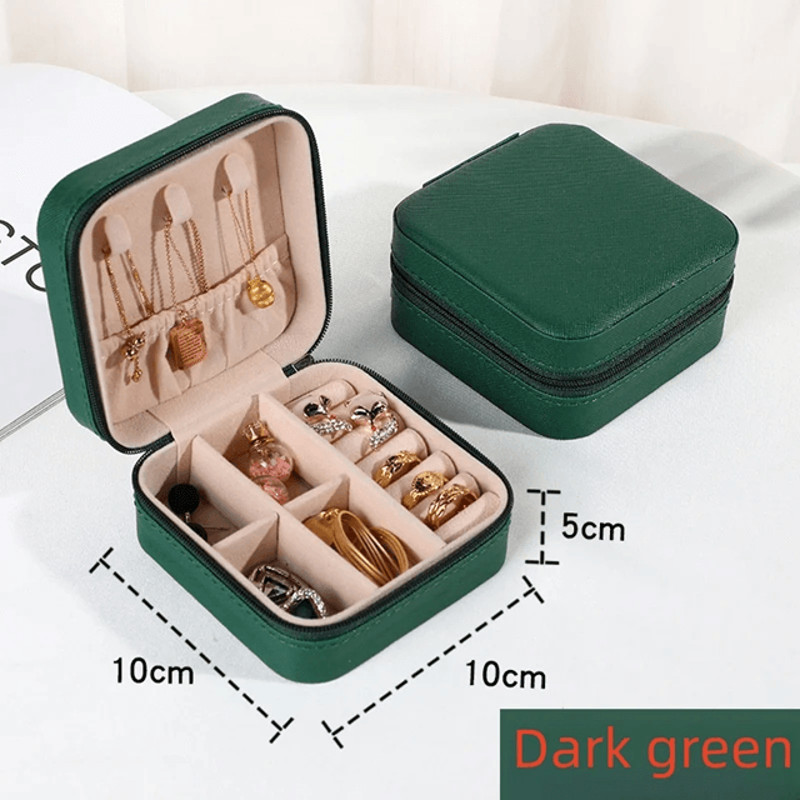 Mini Travel Jewelry Storage Box For Earrings Rings And Necklaces 3