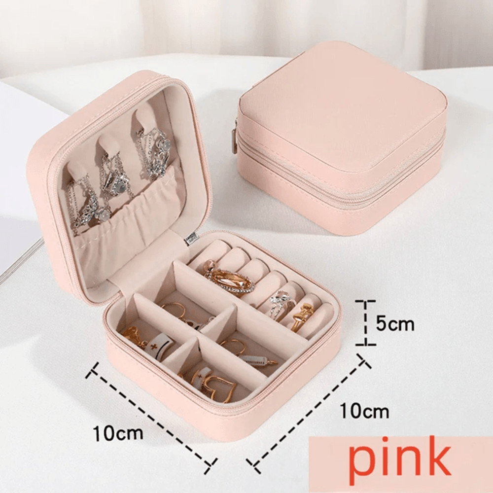 Mini Travel Jewelry Storage Box For Earrings Rings And Necklaces 6