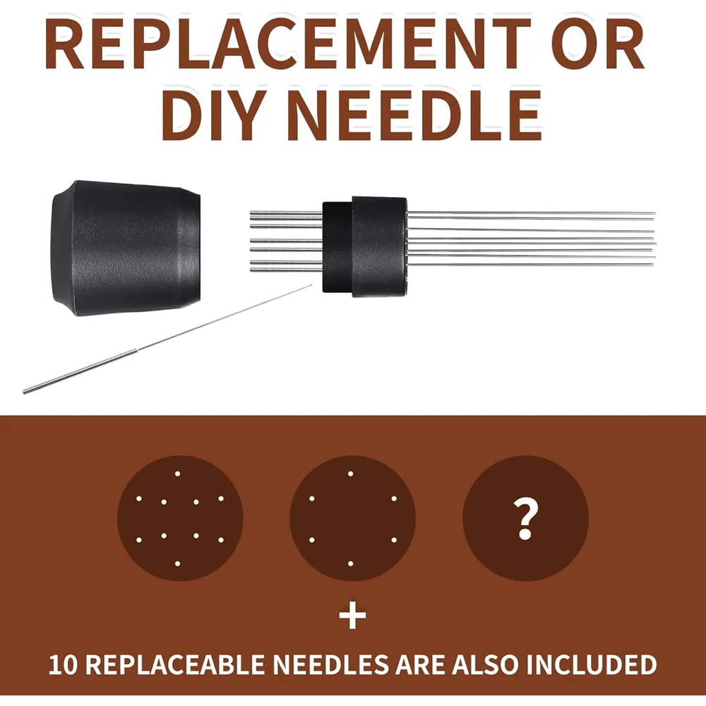 Upgraded Espresso WDT Tool With Magnetic Base And Replacement Needle 2