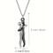 Black Hug Pendant Necklace For Couples And Everyday Style 4