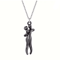 Black Hug Pendant Necklace For Couples And Everyday Style 9