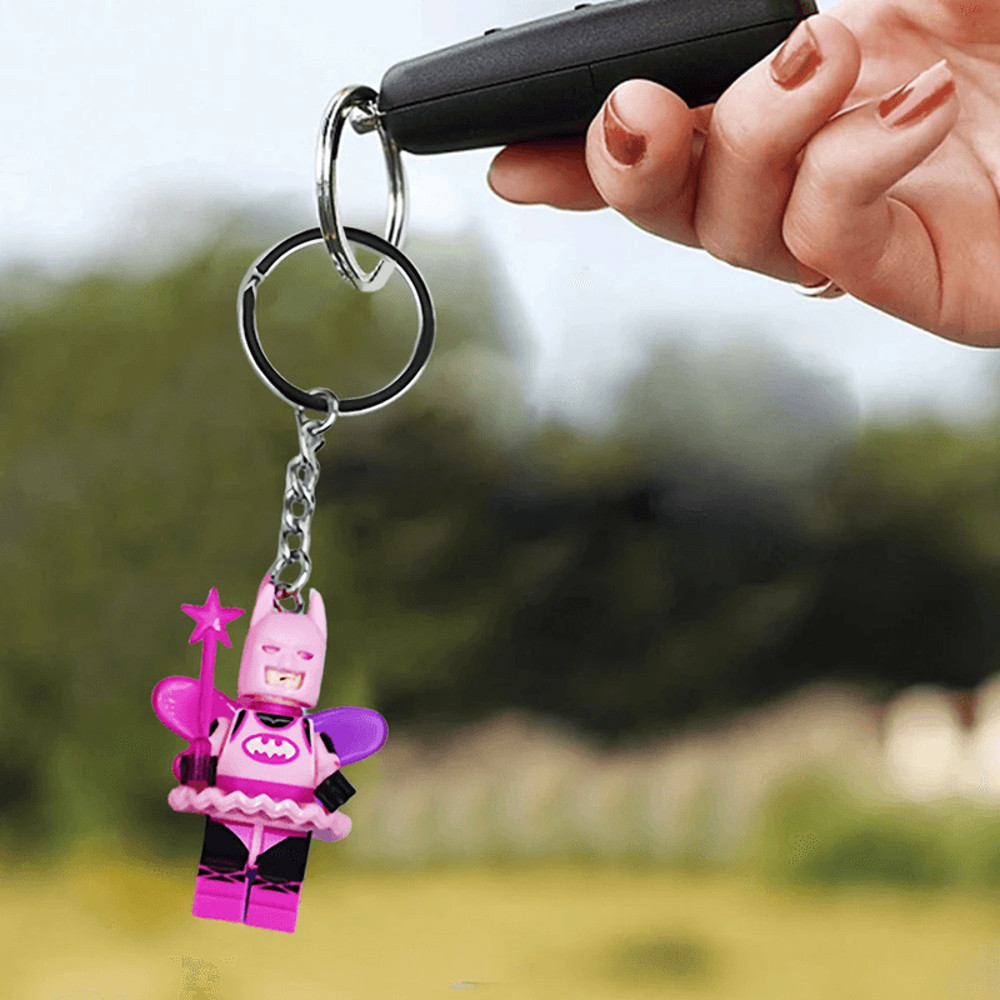 Cute Anime Mini Figure Keychain For Bags And Backpacks 1