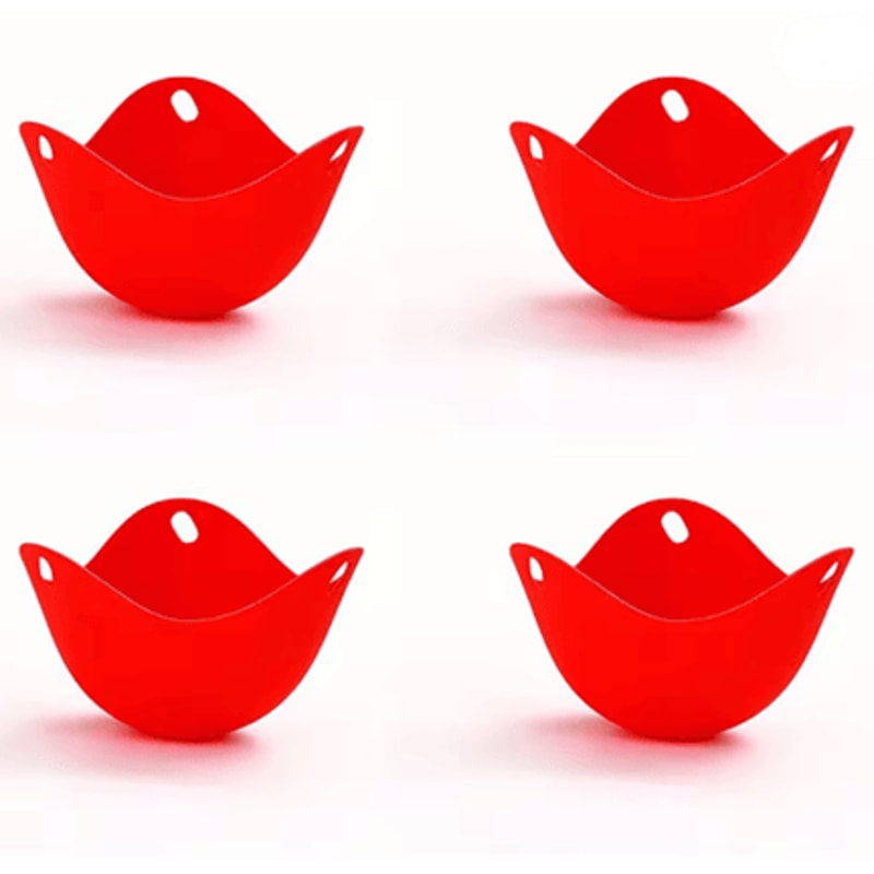 Silicone Egg Poacher Cups For Easy Microwave And Stovetop Cooking 6
