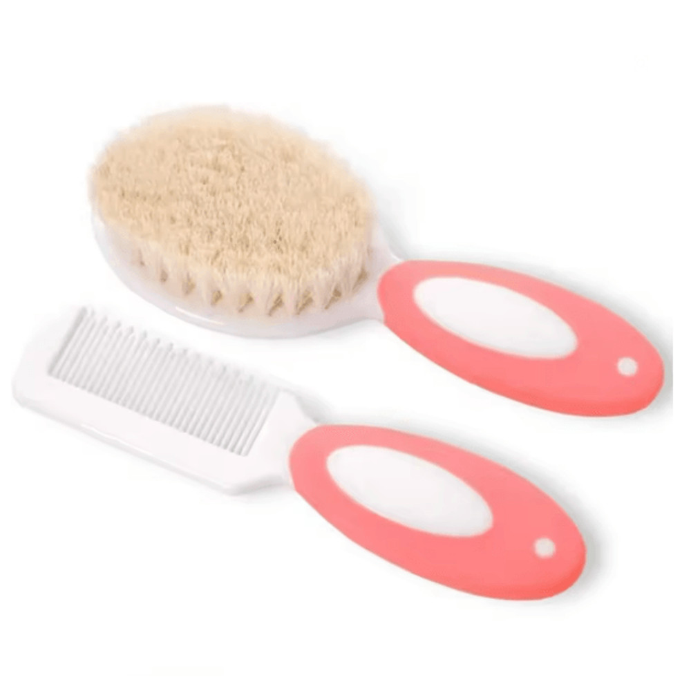 Baby Hair Brush And Comb Set For Gentle Newborn Care 3