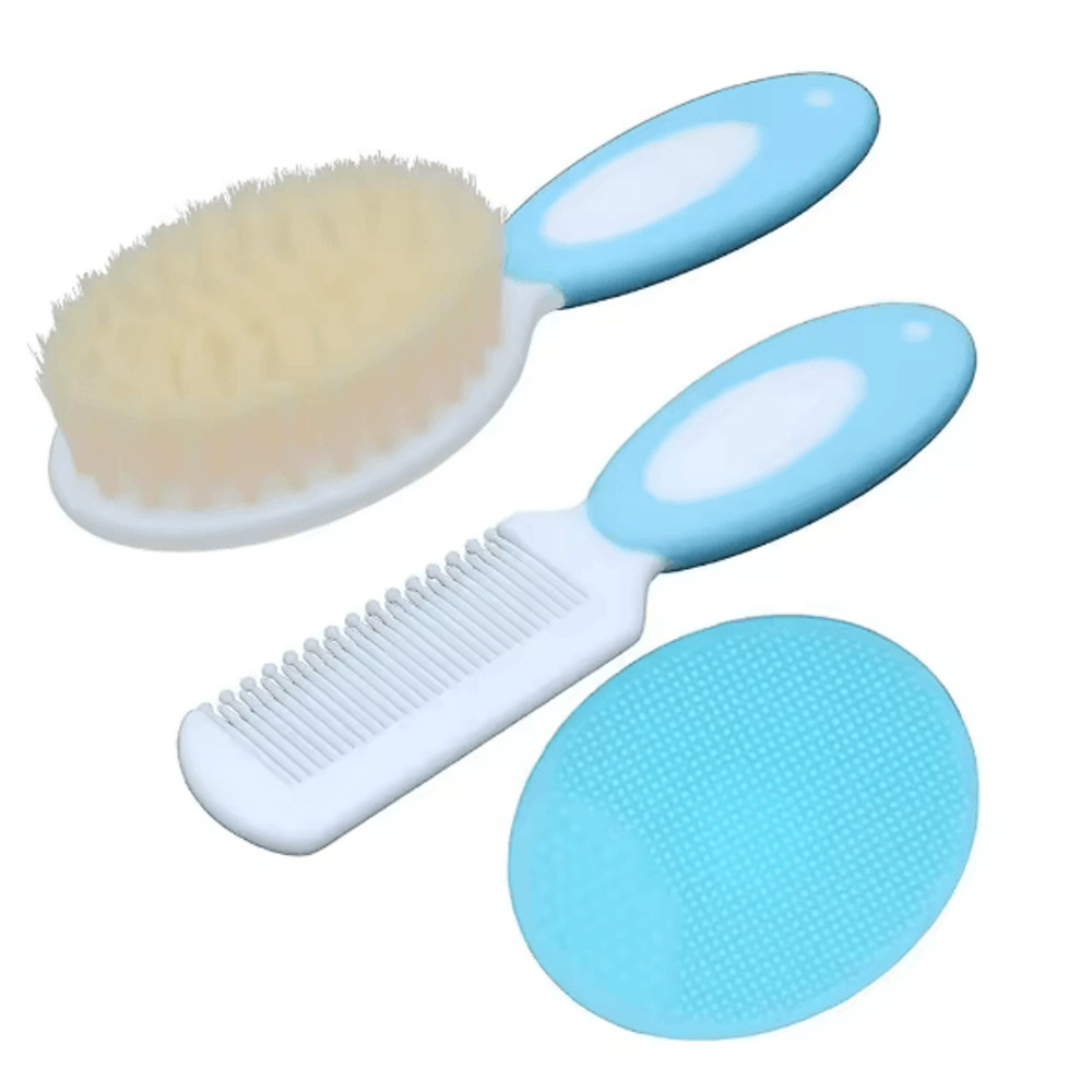 Baby Hair Brush And Comb Set For Gentle Newborn Care 4