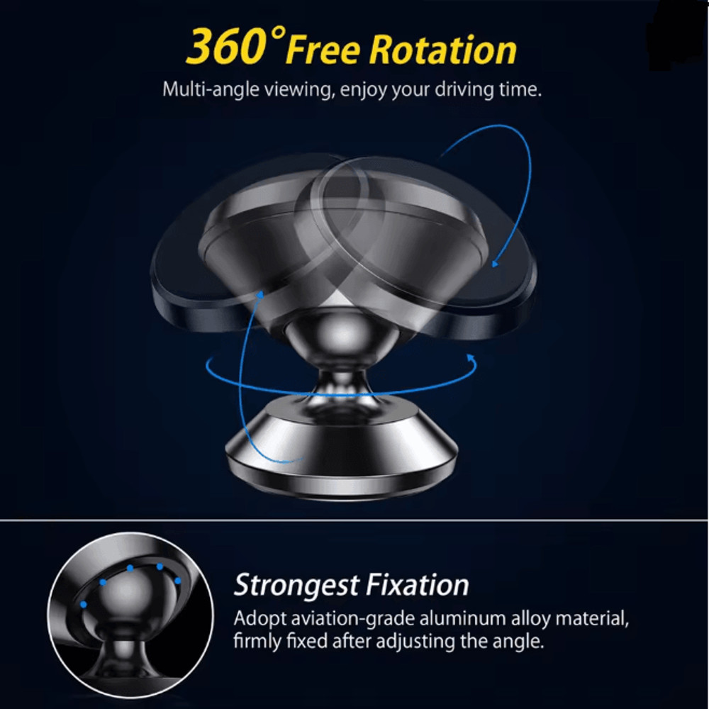 Magnetic Car Phone Holder Mount 2