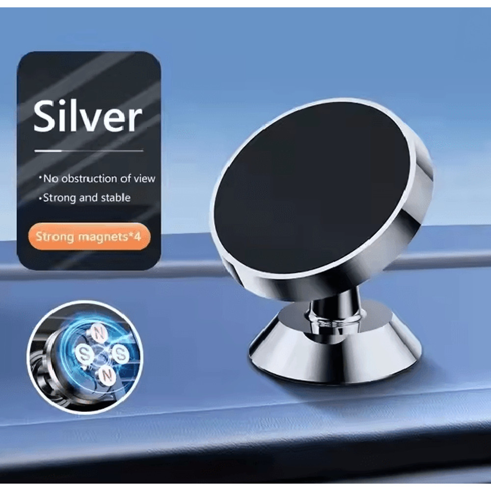 Magnetic Car Phone Holder Mount 4