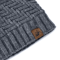 Winter Knit Plush Lined Beanie Hat 2