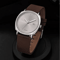Tomi Mens Minimalist Leather Watch 7