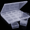 Clear Plastic Bead Organizer Box 4