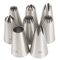 Stainless Steel Cake Piping Nozzles Set 0