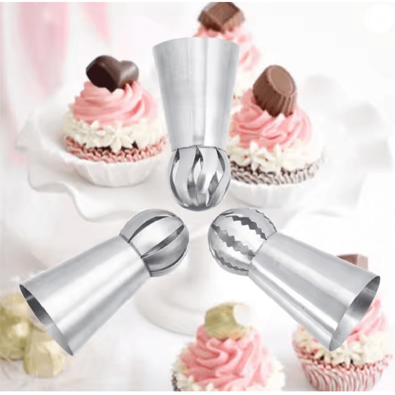 Stainless Steel Pastry Icing Nozzle Set 2