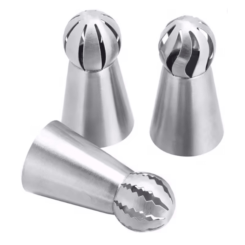Stainless Steel Pastry Icing Nozzle Set 4