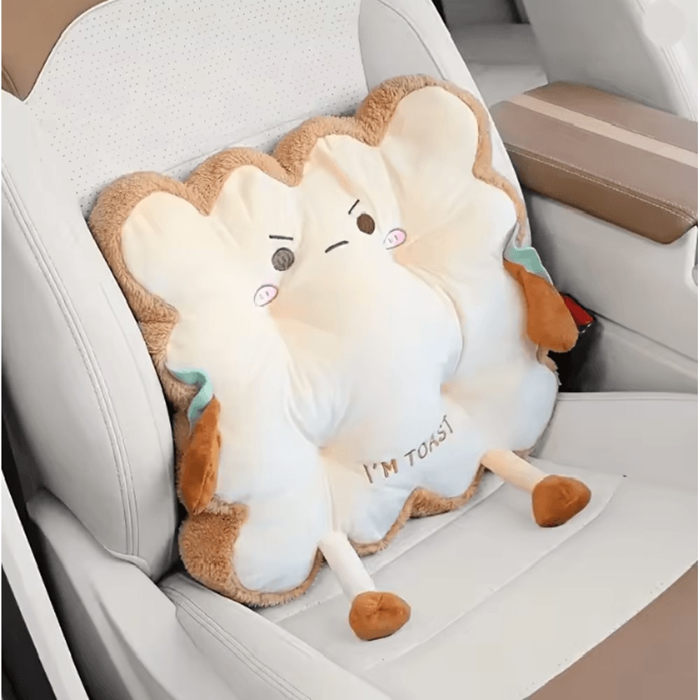 Cute Toast Seat Cushion 1