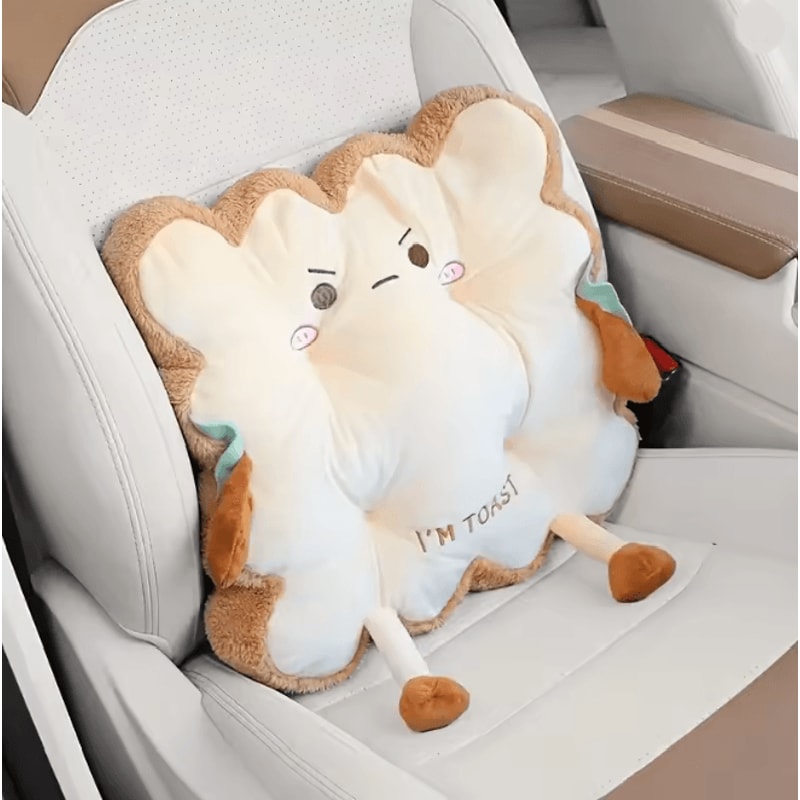 Cute Toast Seat Cushion 1