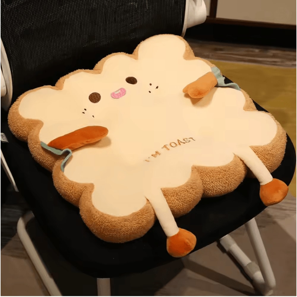 Cute Toast Seat Cushion 3
