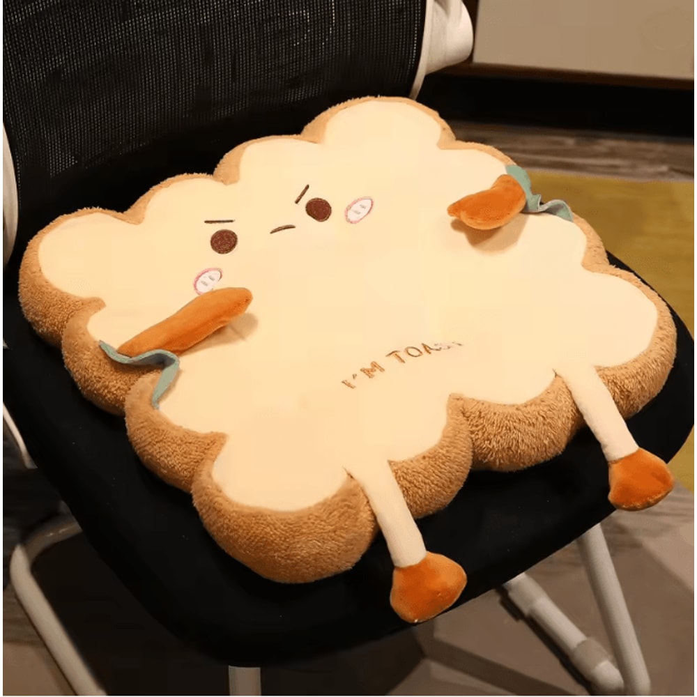 Cute Toast Seat Cushion 4