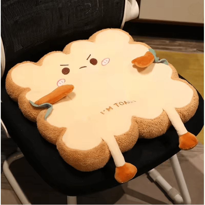 Cute Toast Seat Cushion 4