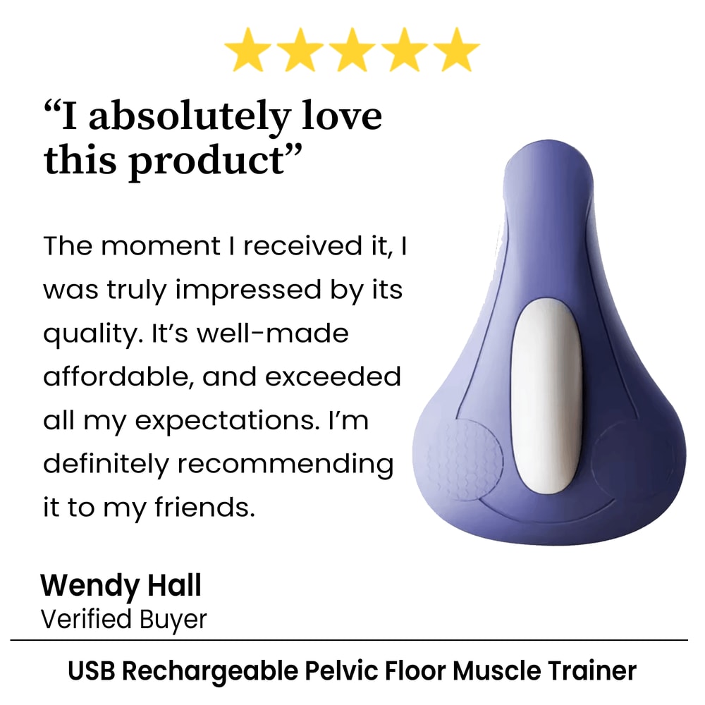 USB Rechargeable Pelvic Floor Muscle Trainer For Home Office And Fitness Recovery 4