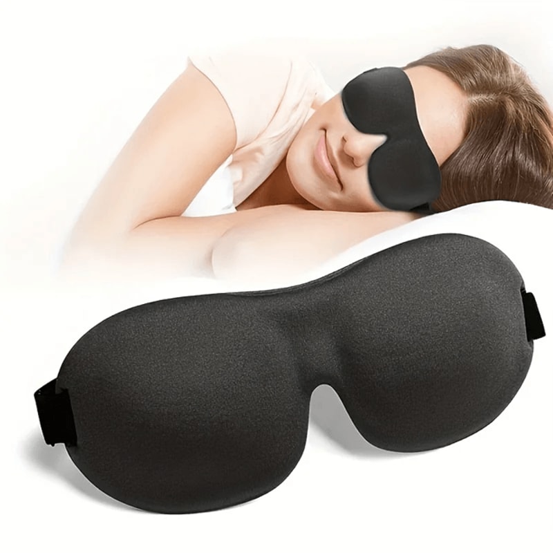 3D Contoured Sleep Eye Mask 0