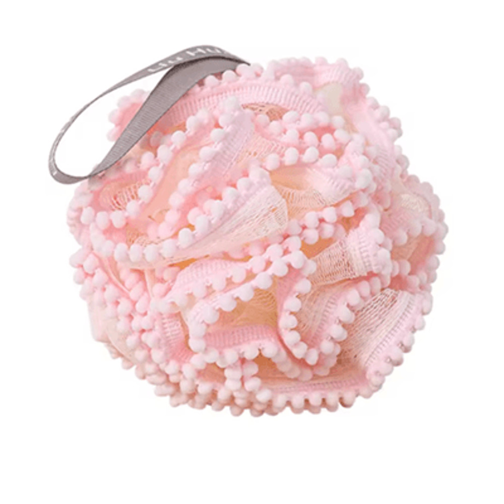Soft Mesh Bath Sponge Puff 5