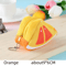 Cartoon Fruit Plush Coin Wallet For Kids 1