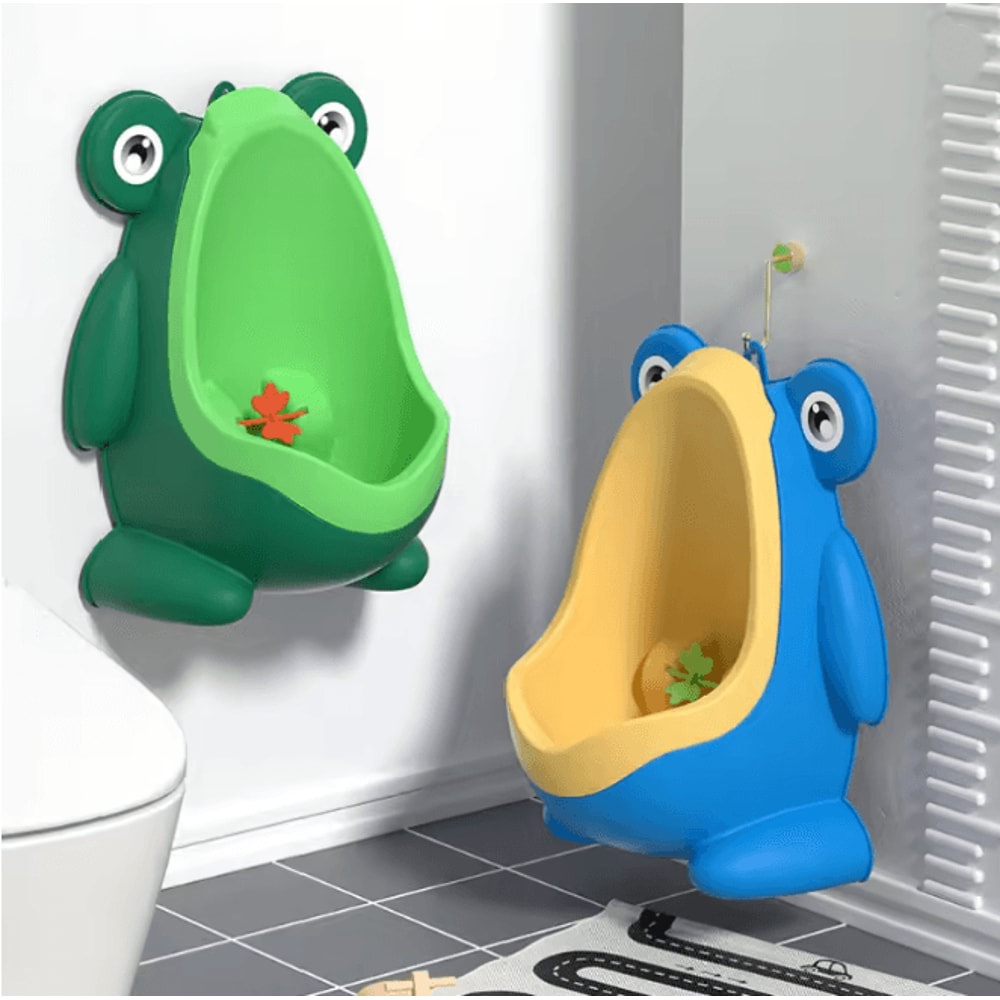 Frog Wall Mounted Toddler Training Urinal 0
