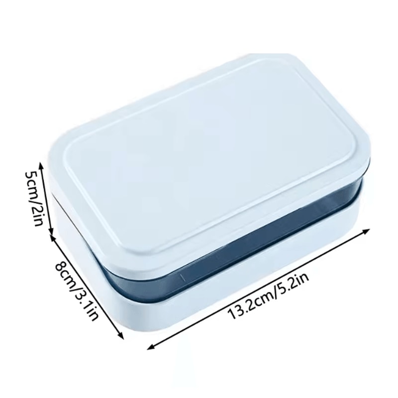 Portable Dry Keep Soap Dish With Lid 3