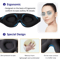 Contoured Sleep Eye Mask For Men And Women 1