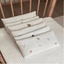 breathable cotton baby pillow for newborns