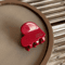 Small Heart Acetate Hair Claw Clip 5