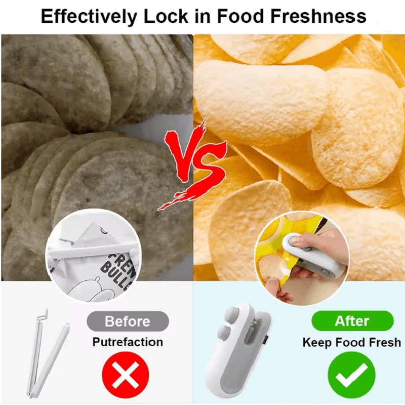 Mini Handheld Heat Bag Sealer 2