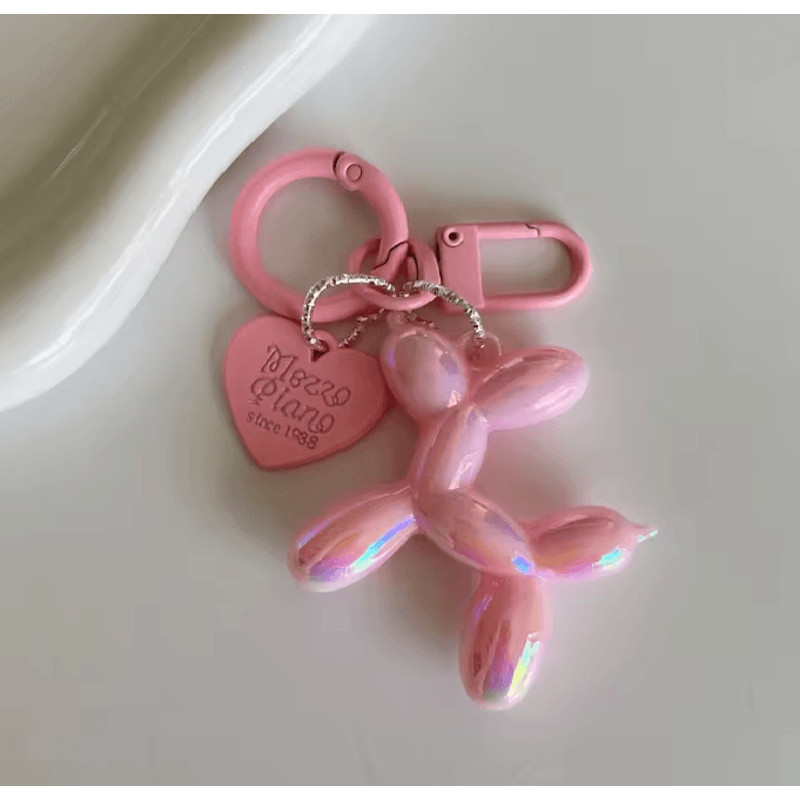 Jelly Balloon Dog Keychain Pendant 1