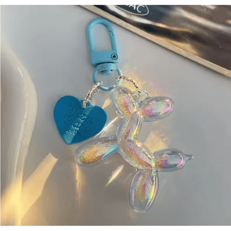 Jelly Balloon Dog Keychain Pendant 0